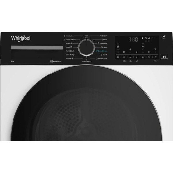 Фото - Комплект техники Whirlpool Стиральная машина с фронтальной загрузкой + Сушильная машина Whirlpool WAM 87WBC UA + WP B8X WBS UA